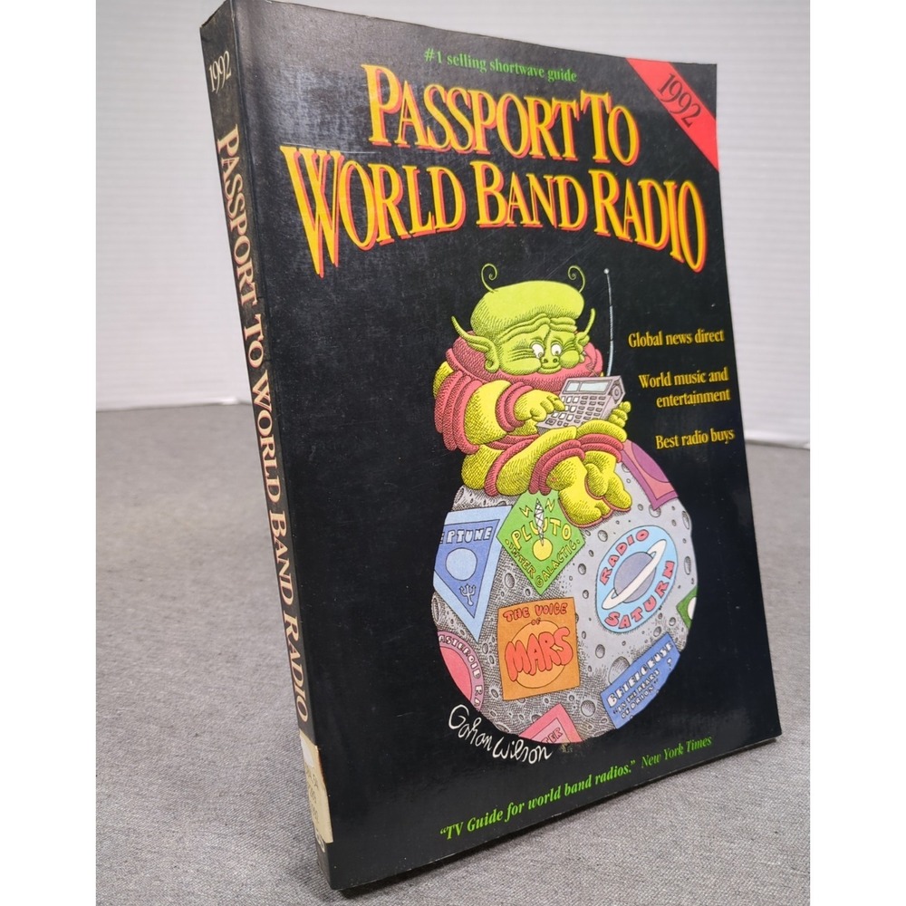 Passport to World Band Radio 1993 Lawrence Magne Graham Wilson‎ VTG Trade PB